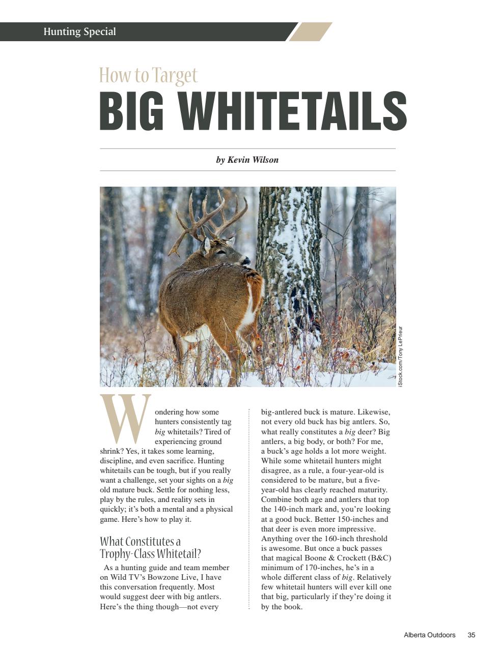 Alberta Outdoors Preview Pages