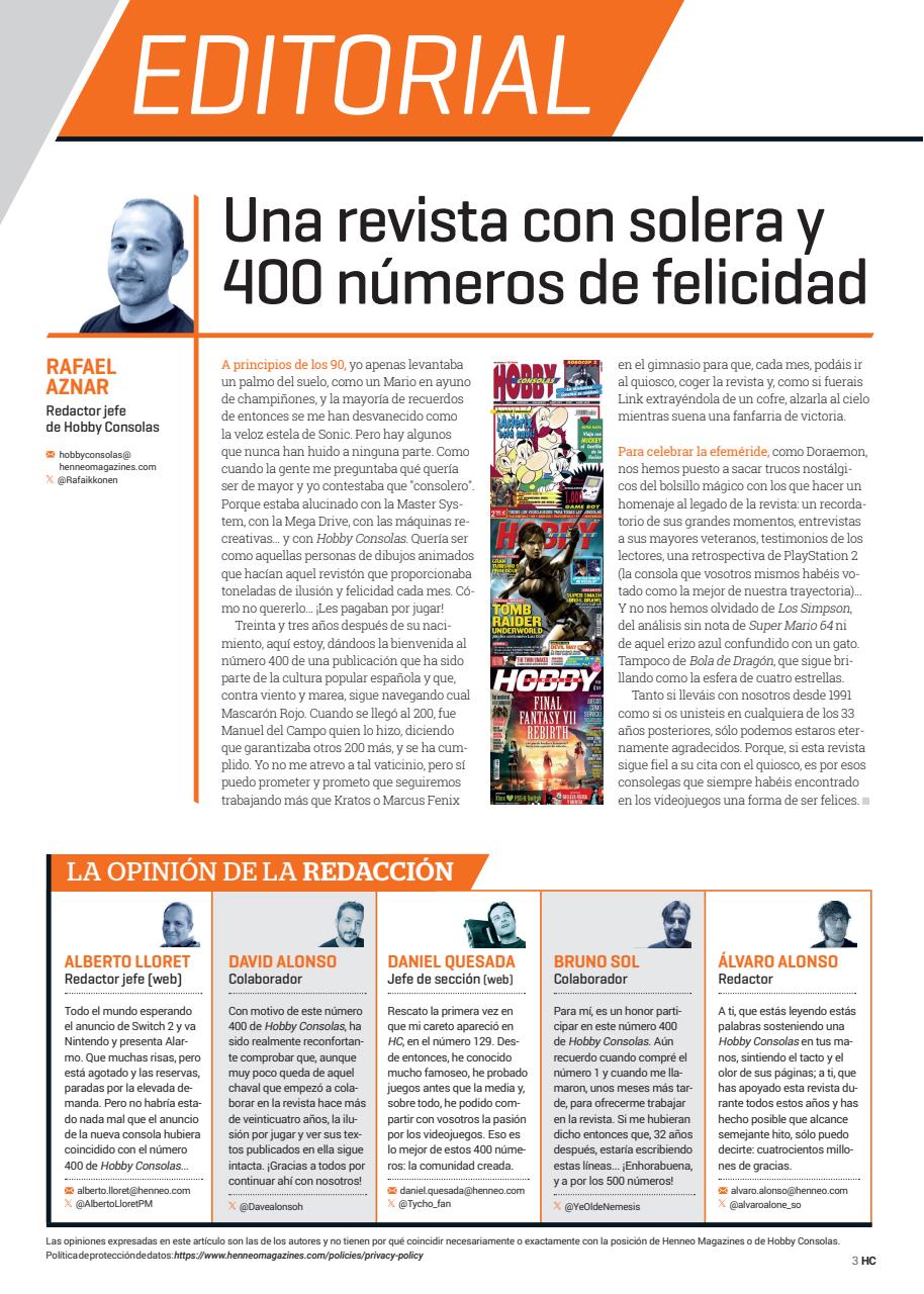 Hobby Consolas Preview Pages