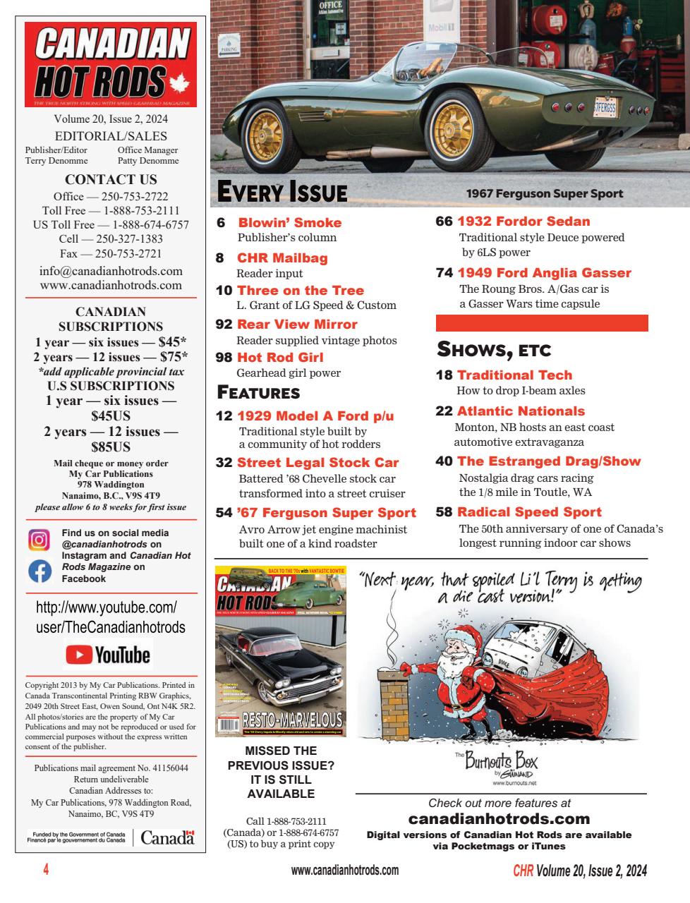 Canadian Hot Rods Preview Pages