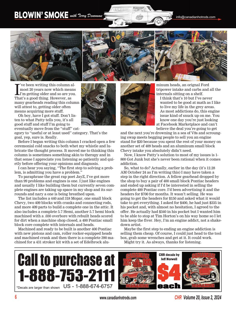 Canadian Hot Rods Preview Pages