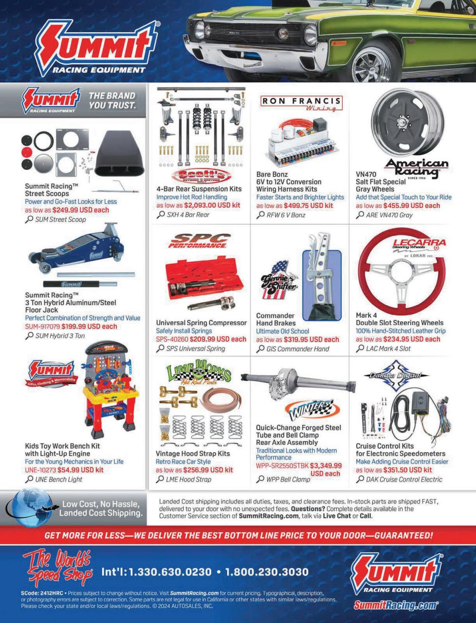 Canadian Hot Rods Preview Pages