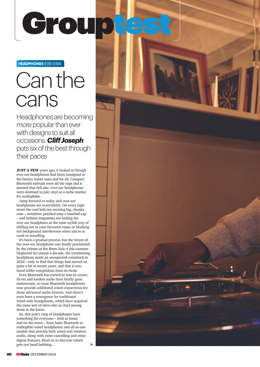 Hi-Fi Choice Preview Pages