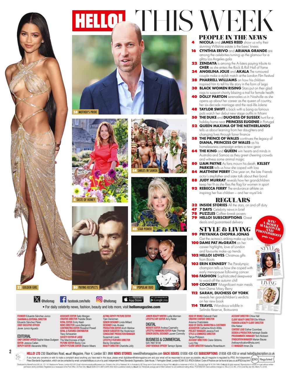 Hello! Magazine Preview Pages