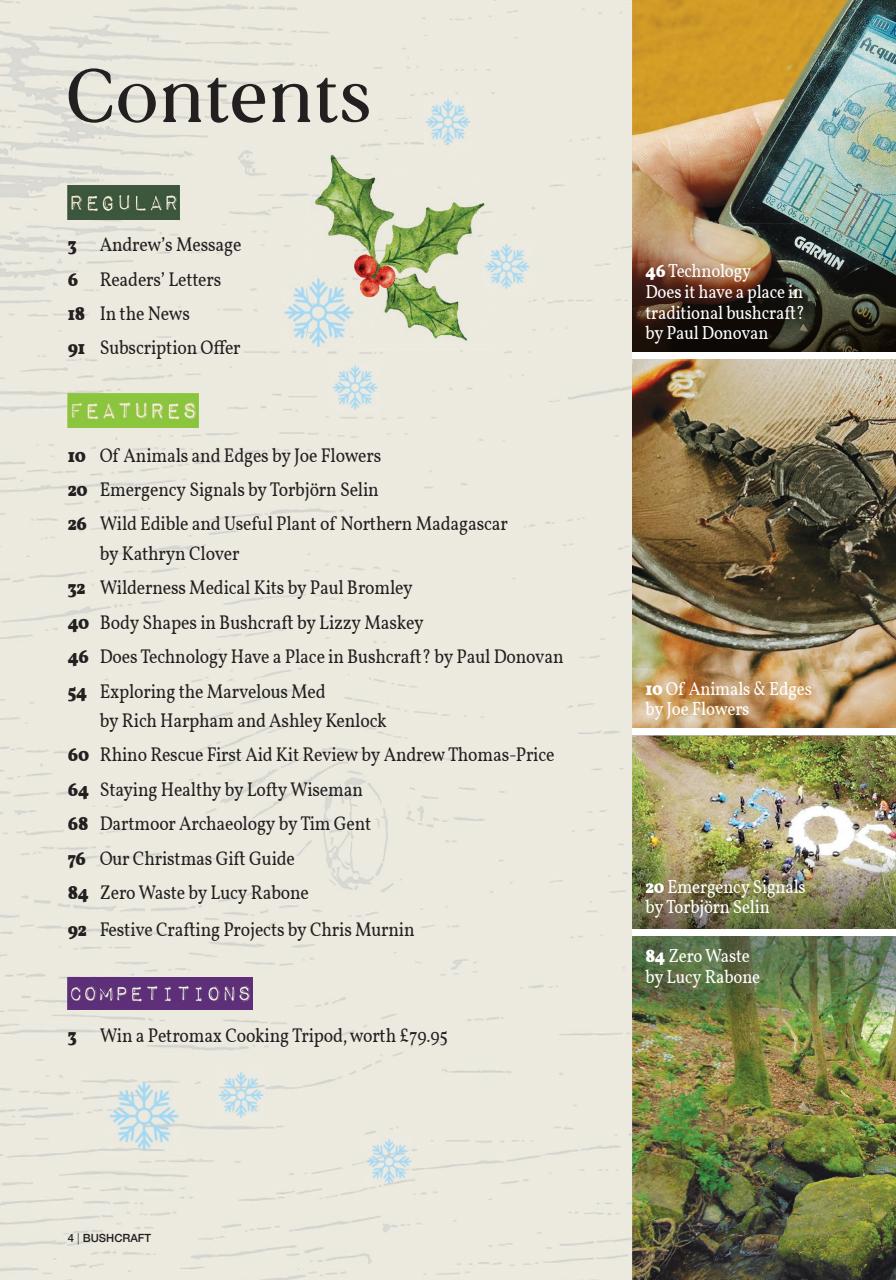 Bushcraft & Survival Skills Magazine Preview Pages