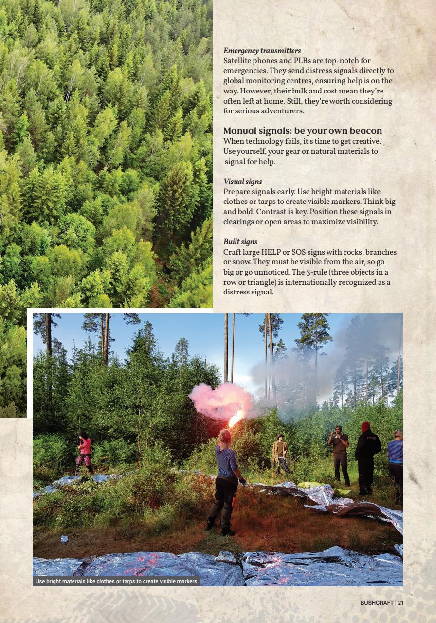 Bushcraft & Survival Skills Magazine Preview Pages