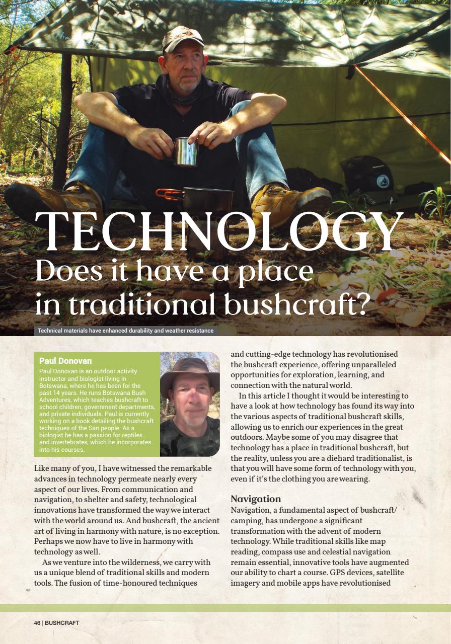 Bushcraft & Survival Skills Magazine Preview Pages