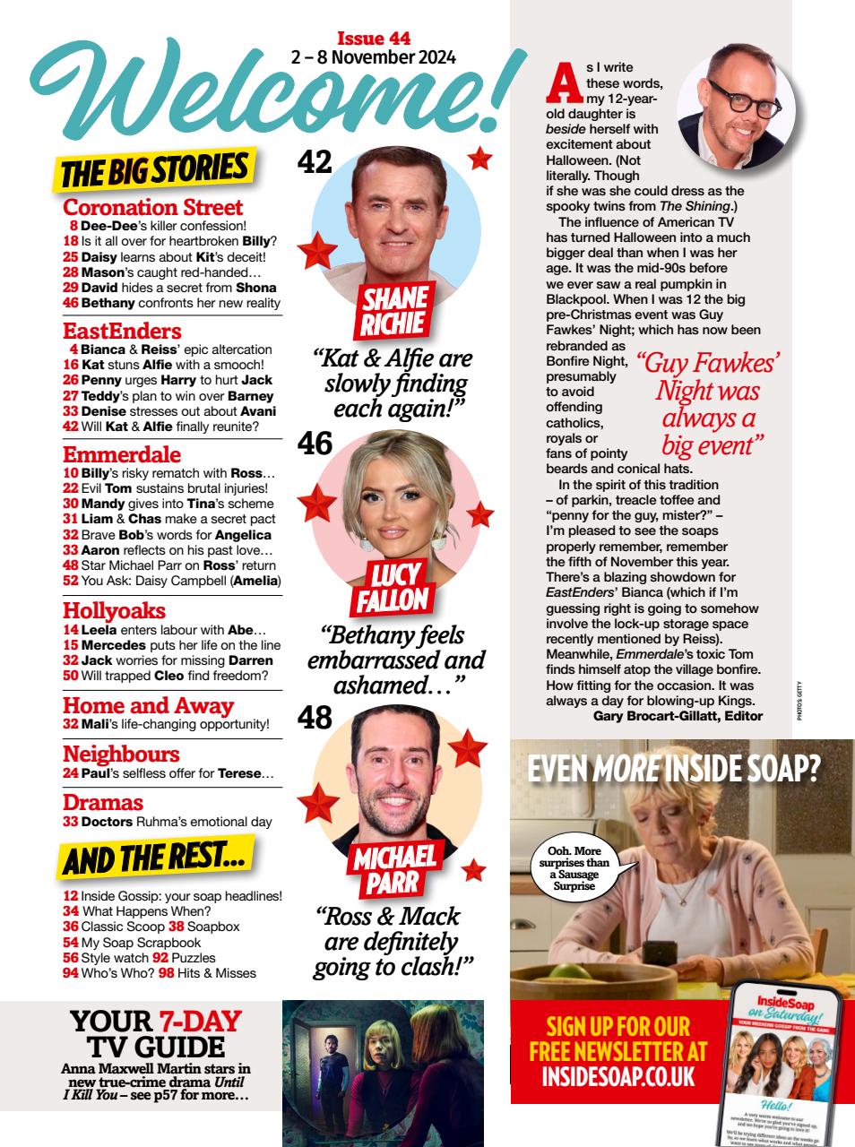 Inside Soap Preview Pages