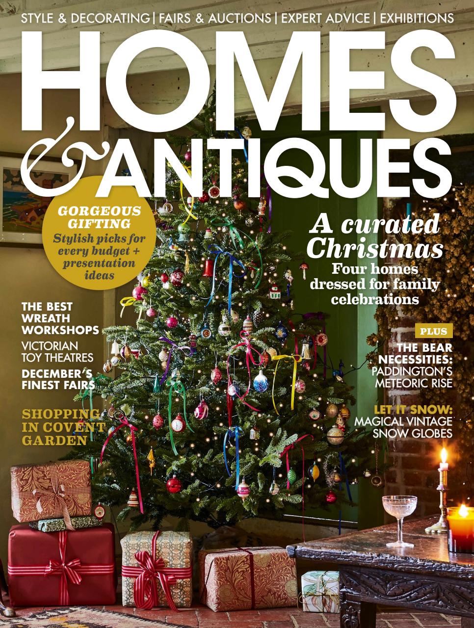 Homes & Antiques Magazine Preview Pages