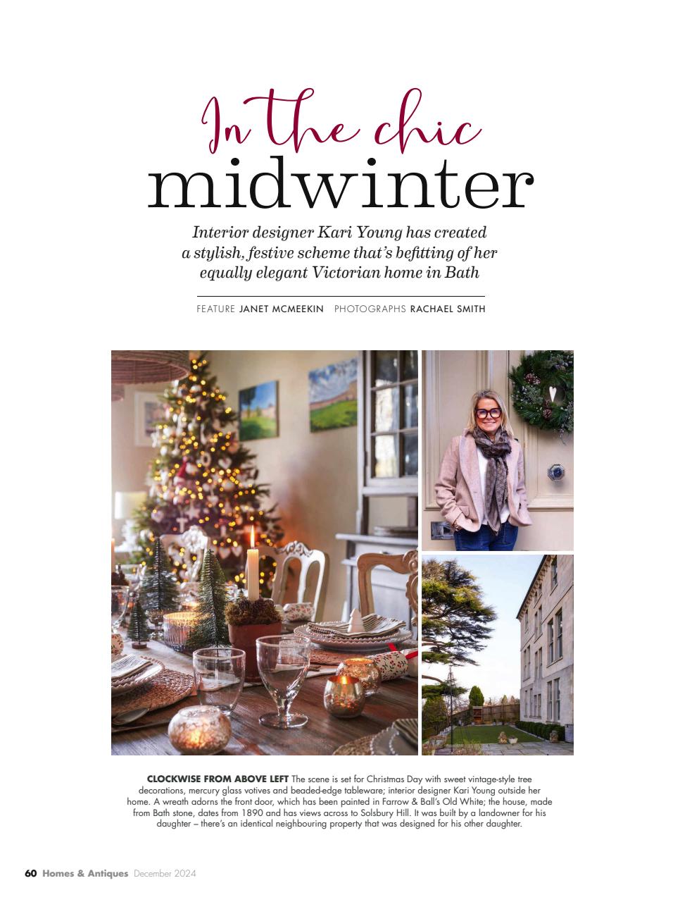 Homes & Antiques Magazine Preview Pages