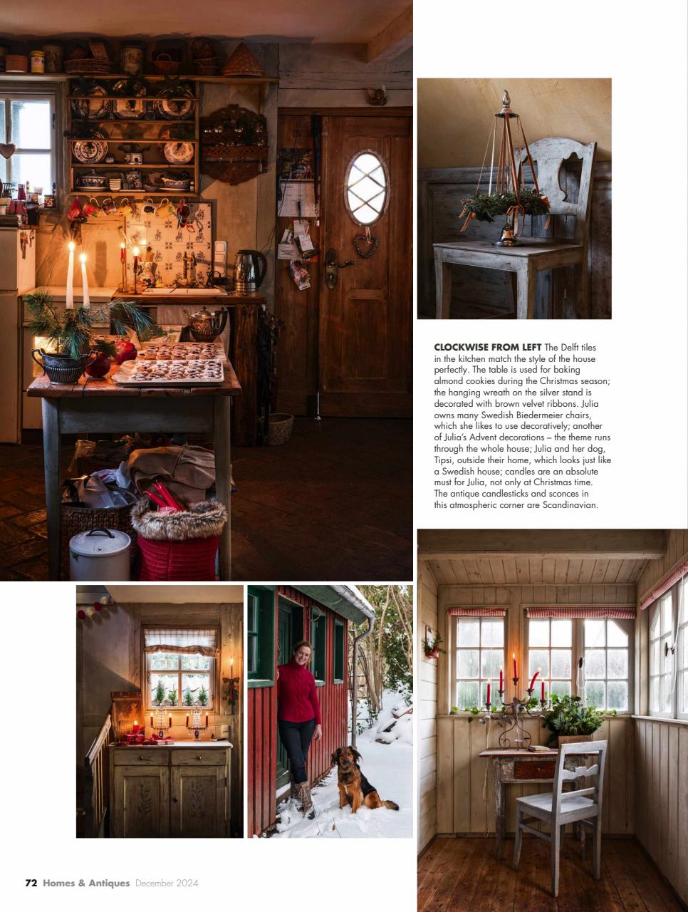 Homes & Antiques Magazine Preview Pages