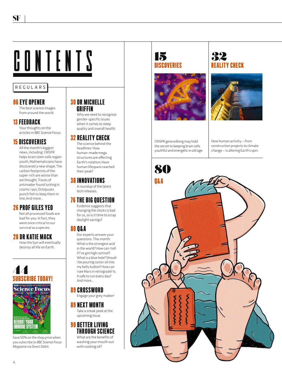 BBC Science Focus Magazine Preview Pages