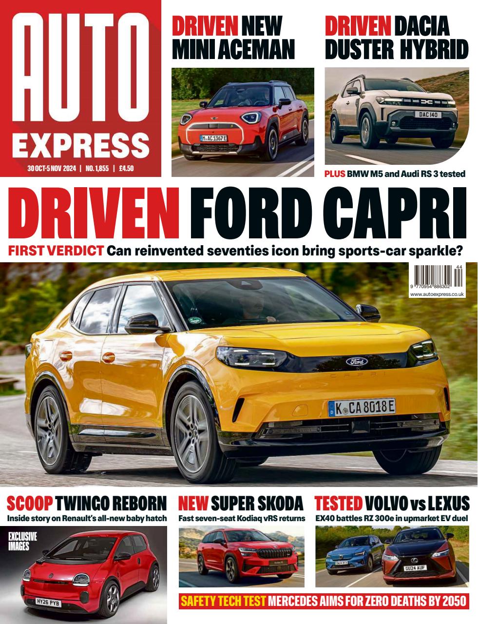 Auto Express Preview Pages