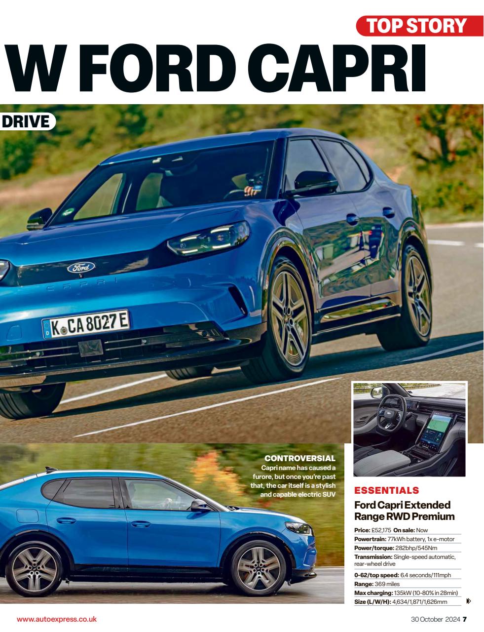 Auto Express Preview Pages