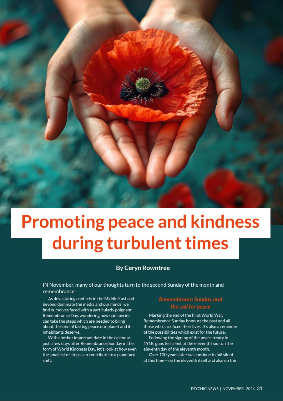 Psychic News Preview Pages