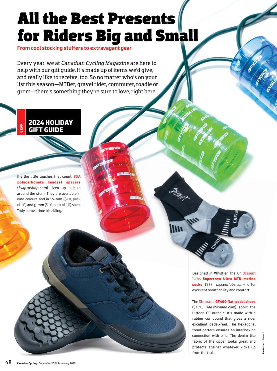 Canadian Cycling Magazine Preview Pages