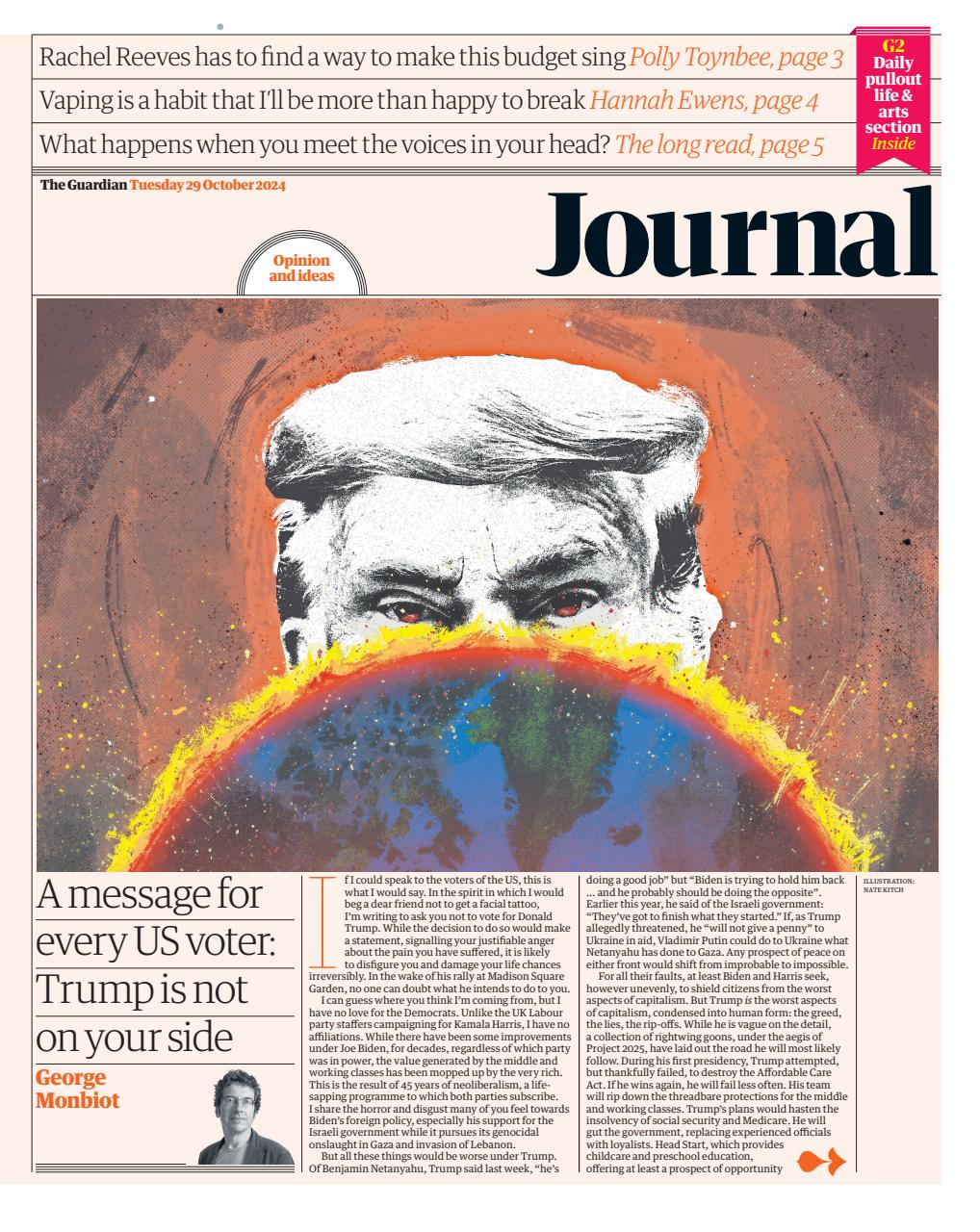 The Guardian Newspaper Preview Pages