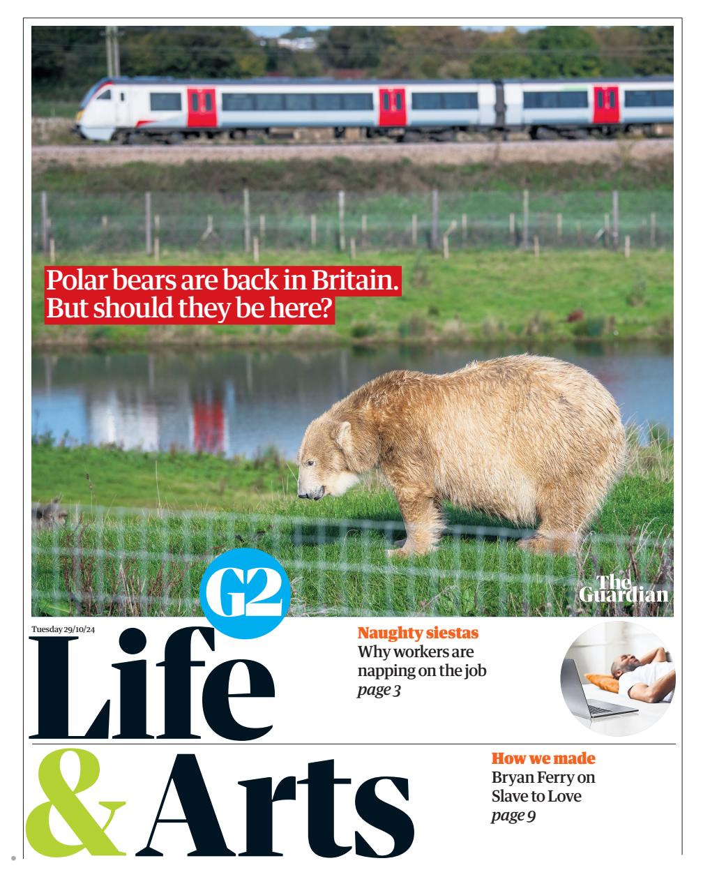 The Guardian Newspaper Preview Pages