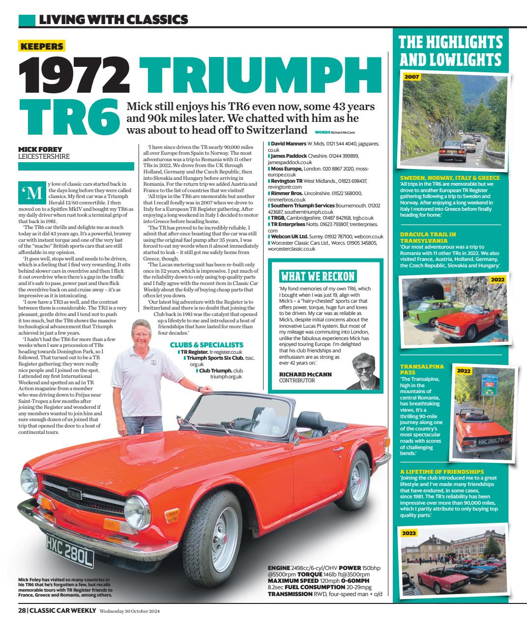Classic Car Weekly Preview Pages