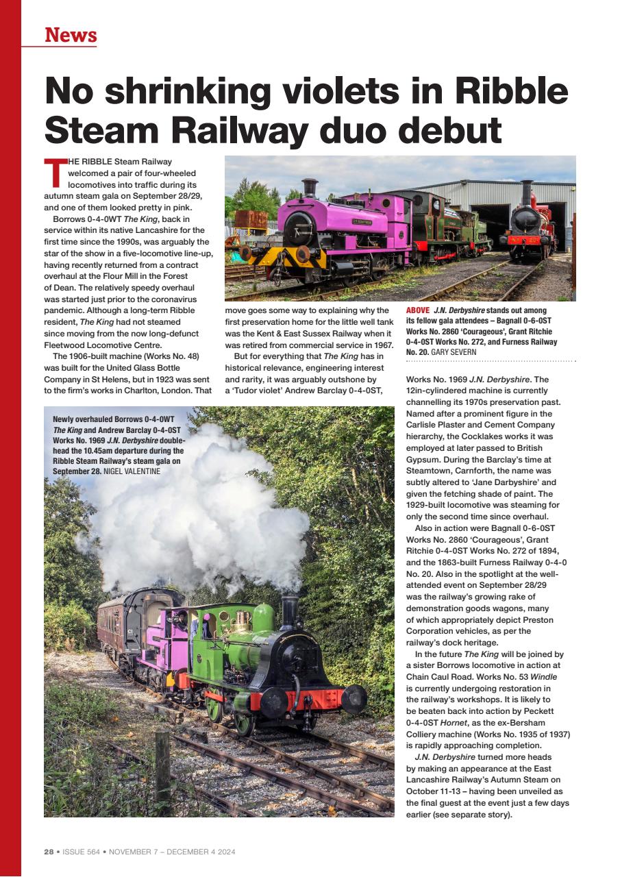 Steam Railway Preview Pages