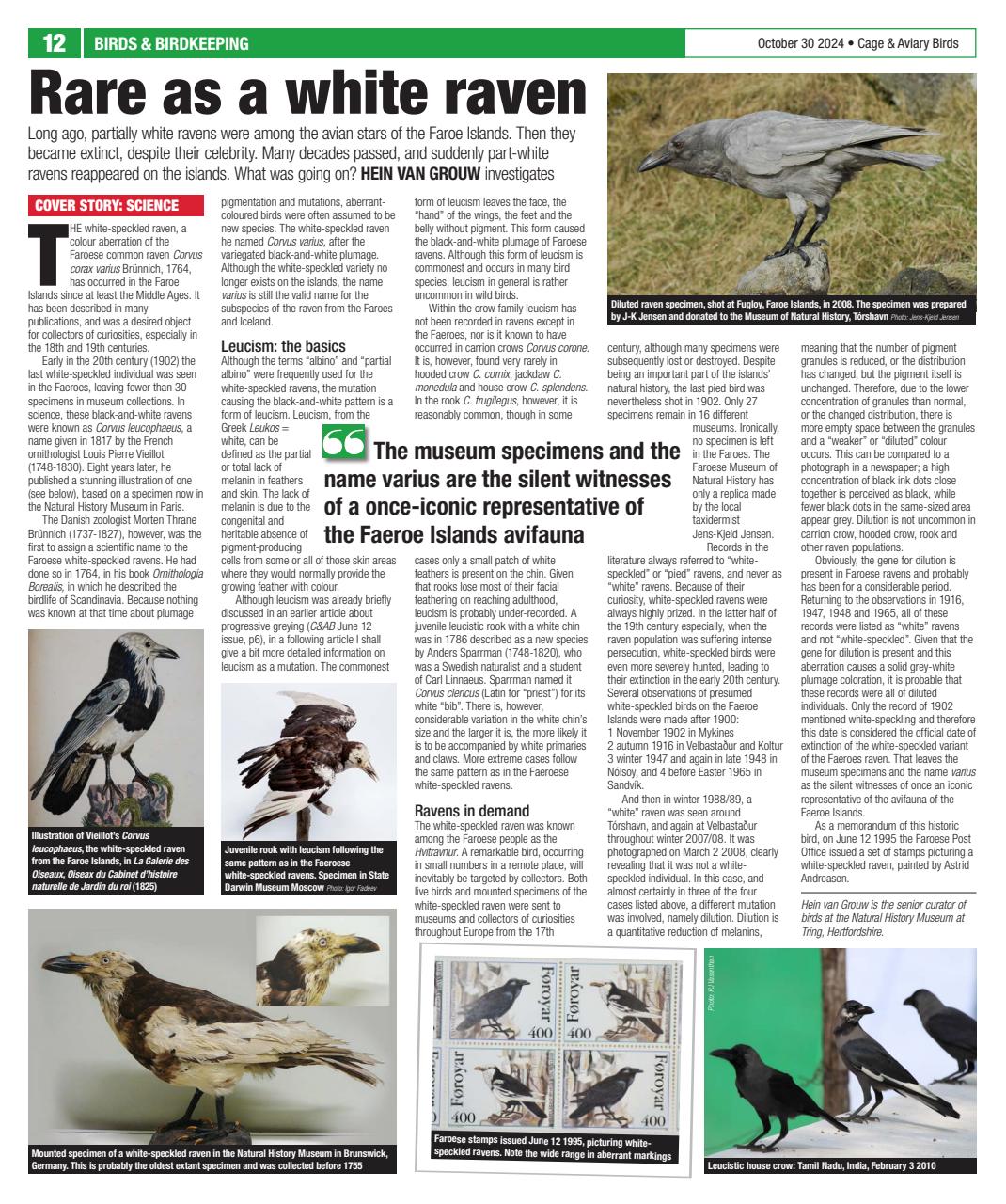Cage & Aviary Birds Preview Pages
