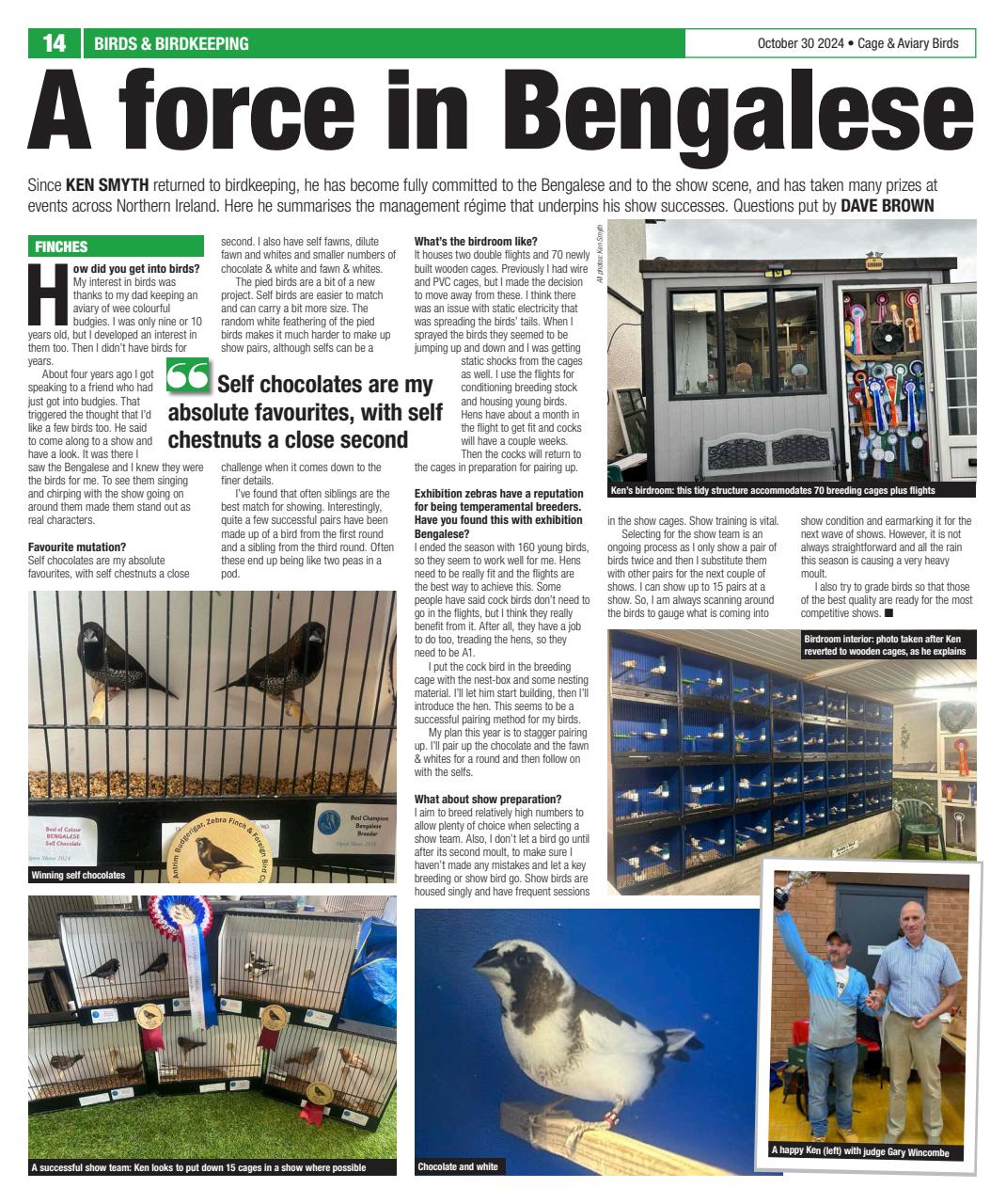 Cage & Aviary Birds Preview Pages