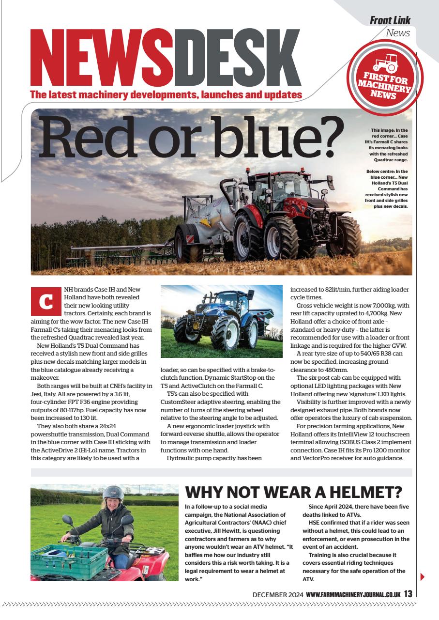 Farm Machinery Journal Preview Pages