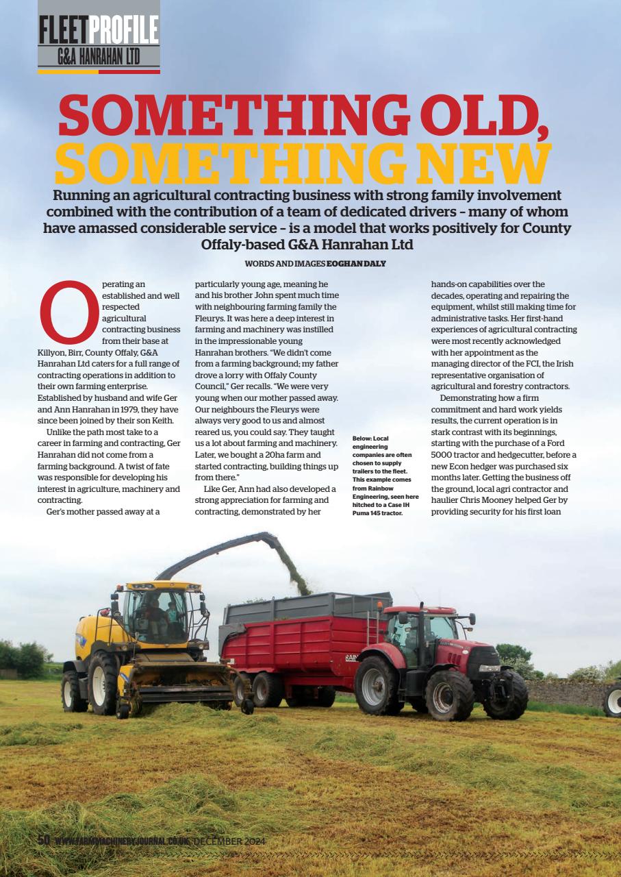 Farm Machinery Journal Preview Pages