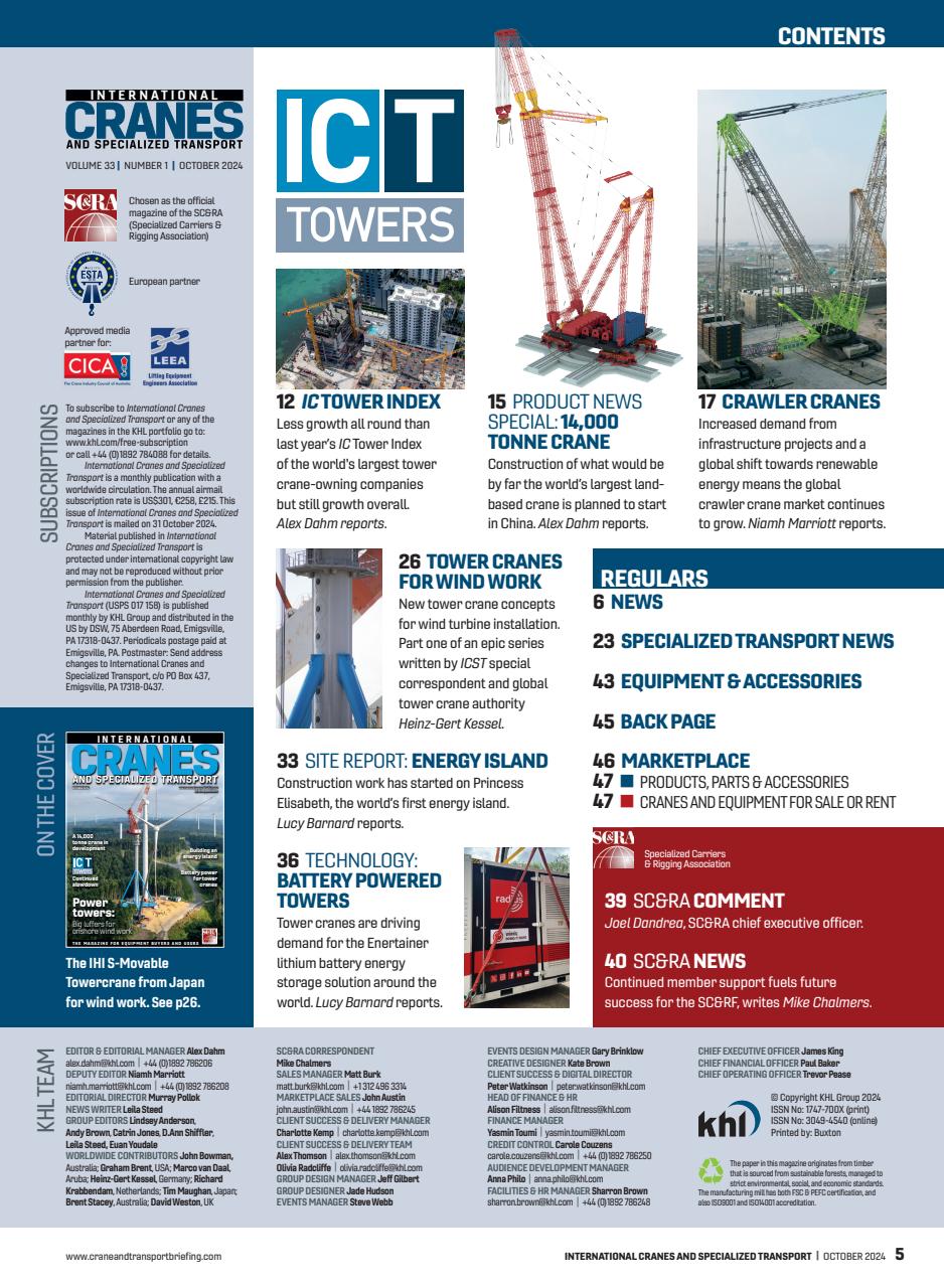 Int. Cranes and Specialized Transp Preview Pages
