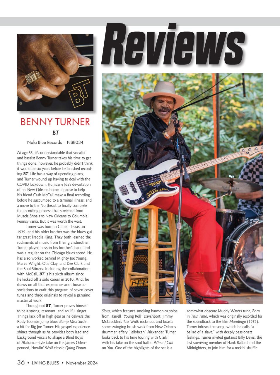 Living Blues Preview Pages