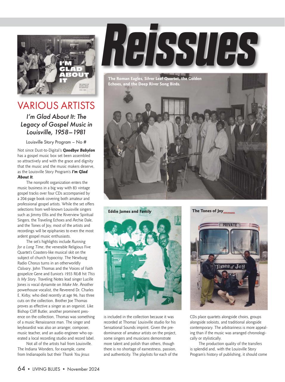 Living Blues Preview Pages