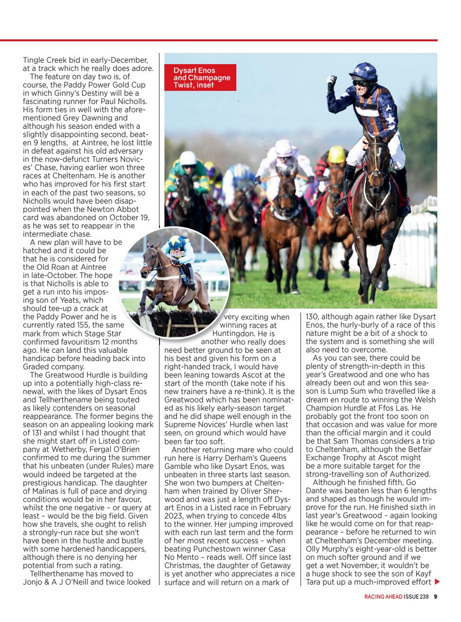 Racing Ahead Preview Pages
