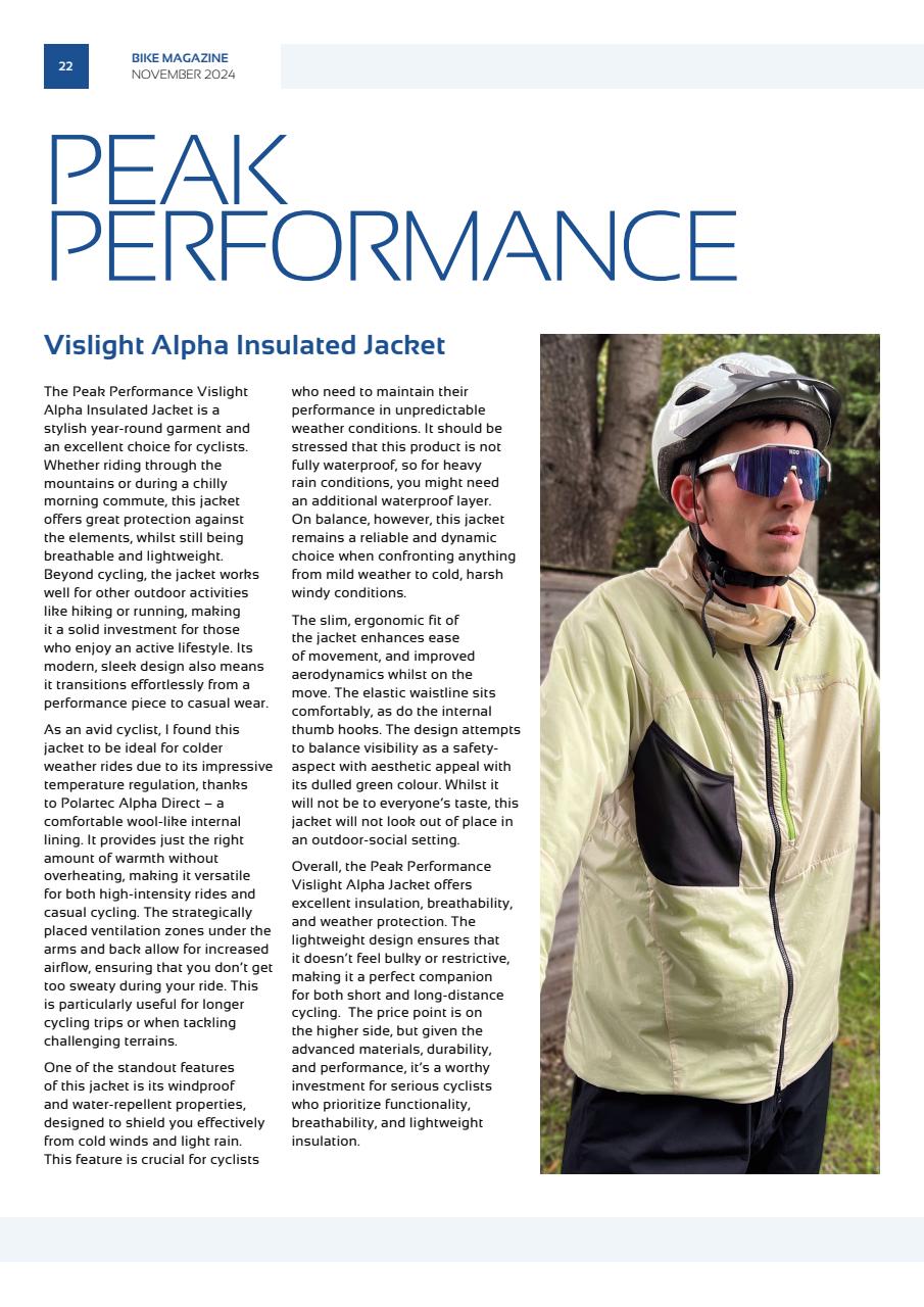 BIKE Magazine Preview Pages