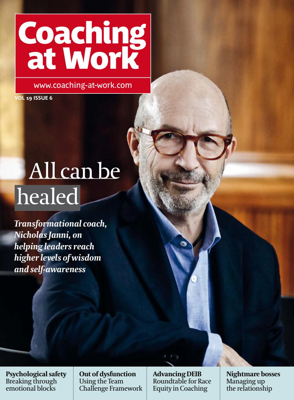 Coaching at Work Preview Pages