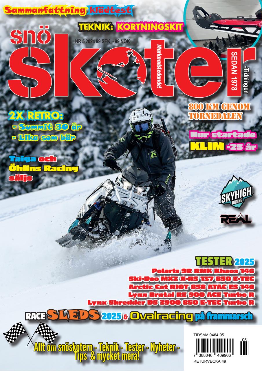 Tidningen Snöskoter Preview Pages