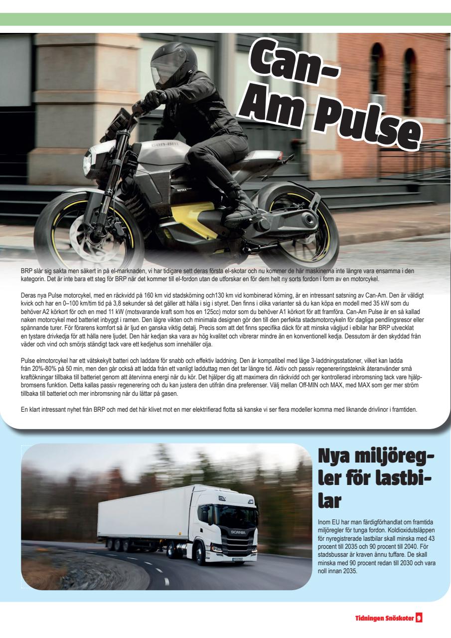 Tidningen Snöskoter Preview Pages