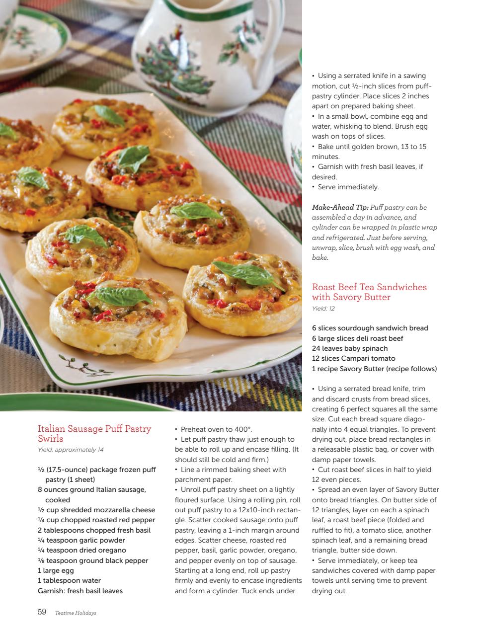 TeaTime Preview Pages