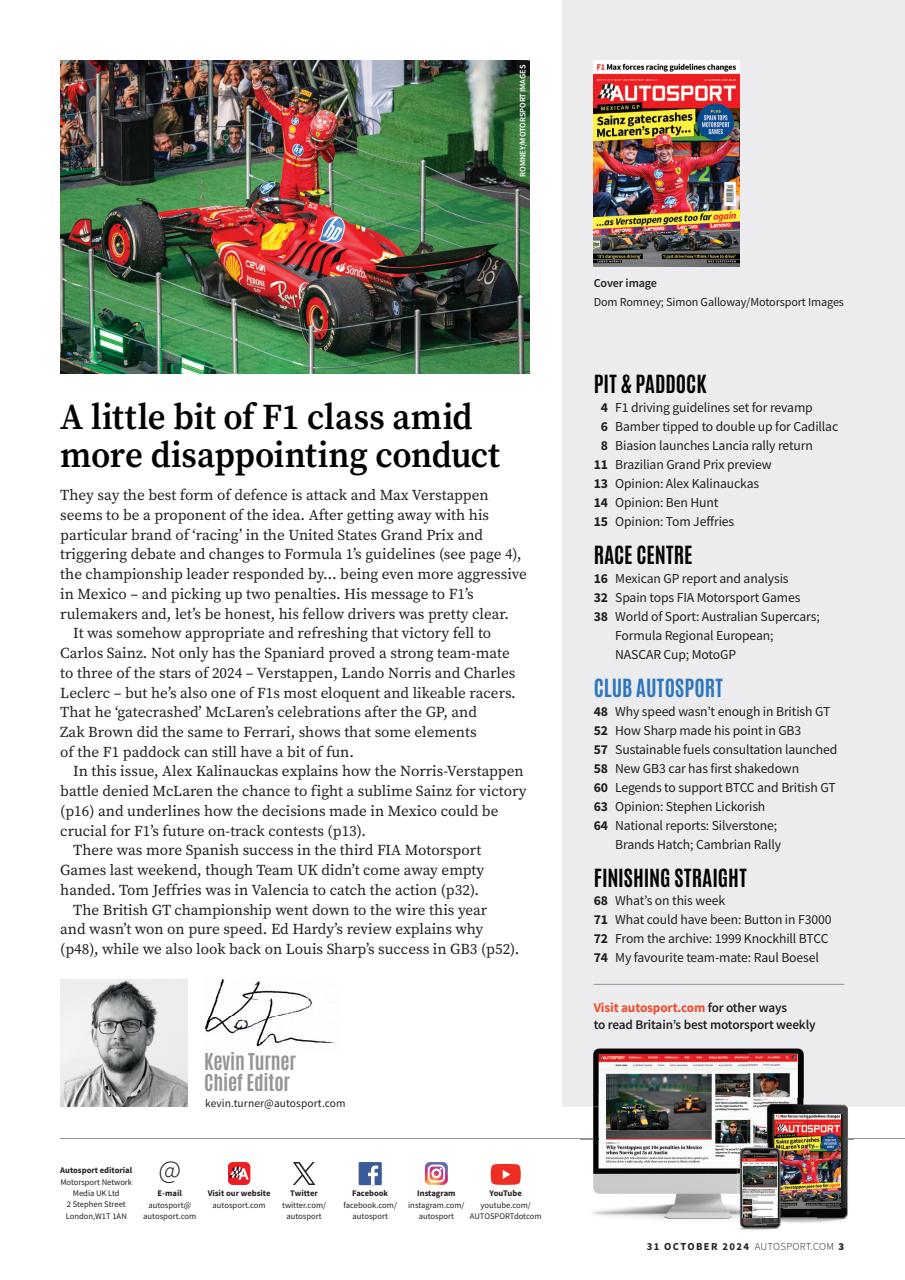Autosport Preview Pages