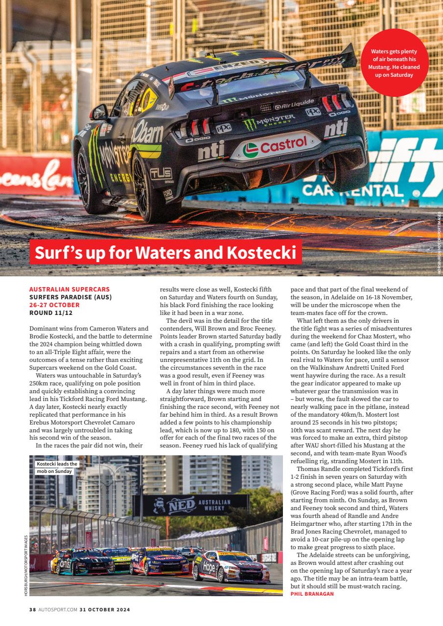 Autosport Preview Pages