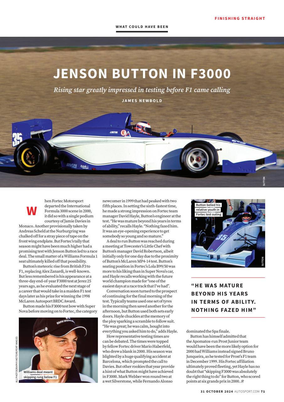 Autosport Preview Pages