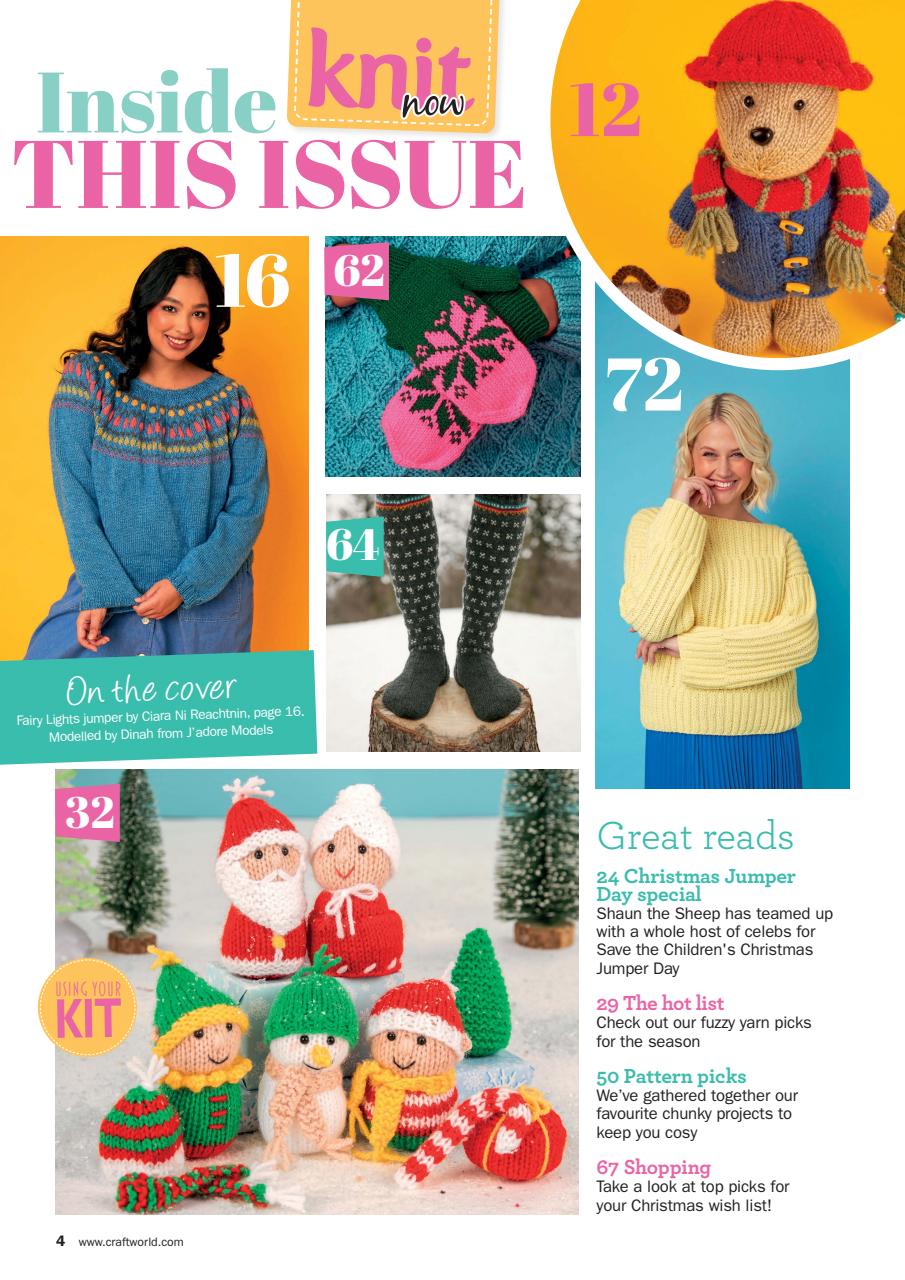 Knit Now Preview Pages