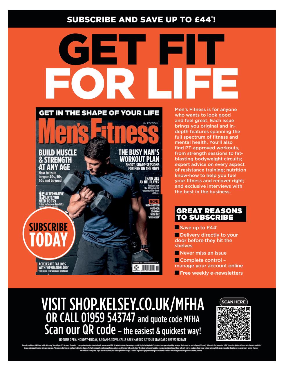 Men's Fitness Preview Pages