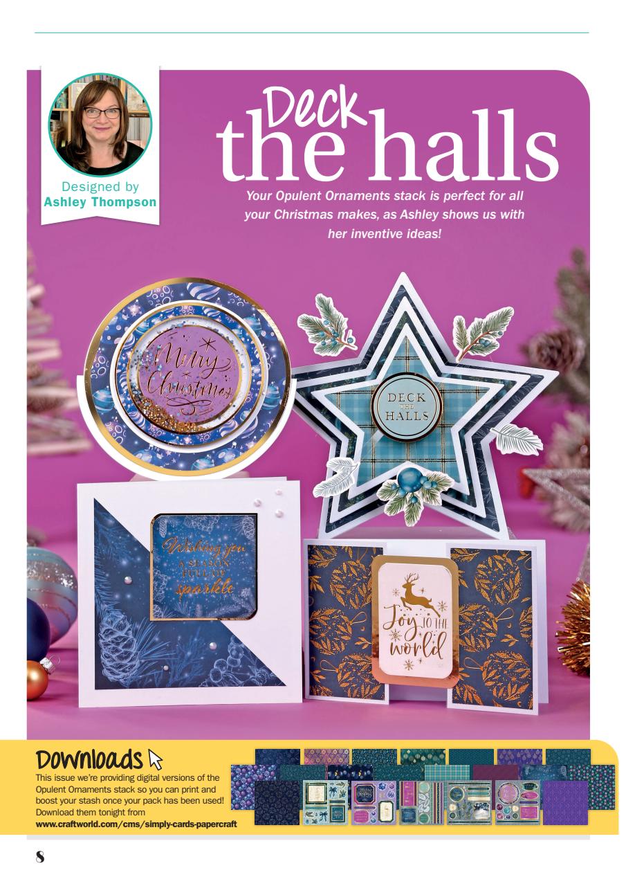 Simply Cards & Papercraft Preview Pages