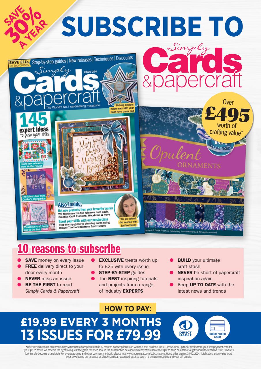 Simply Cards & Papercraft Preview Pages