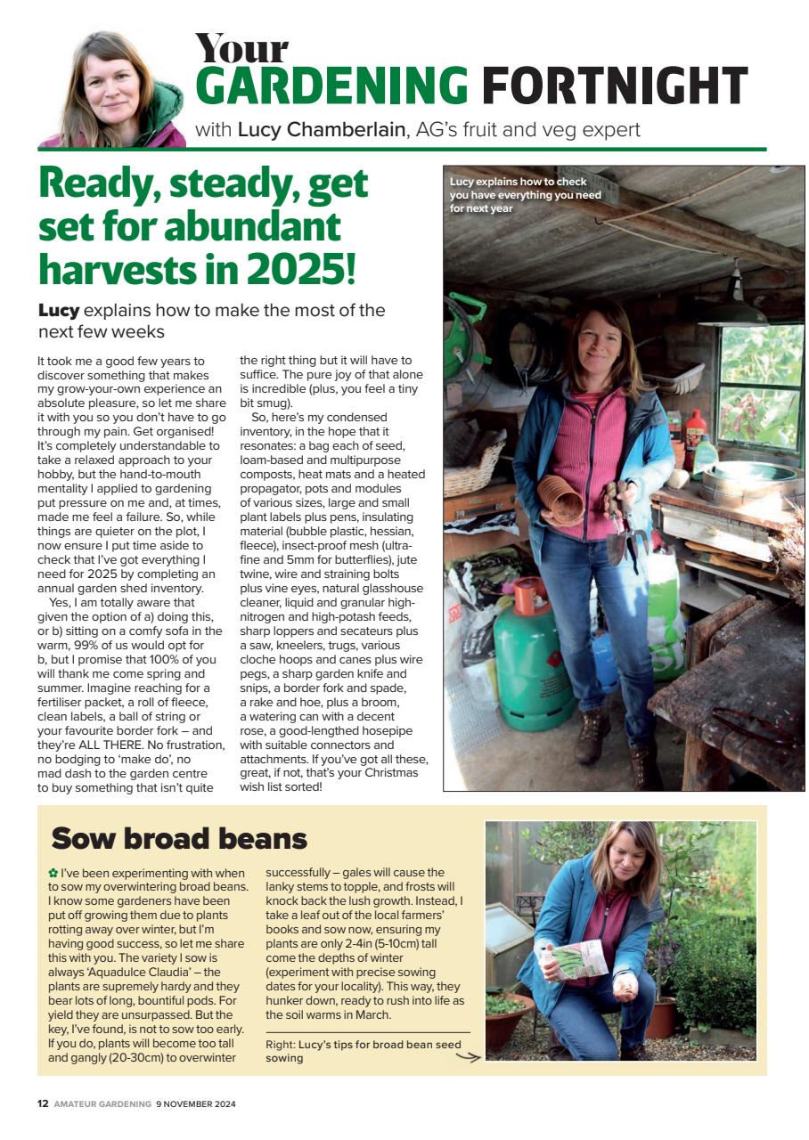 Amateur Gardening Preview Pages