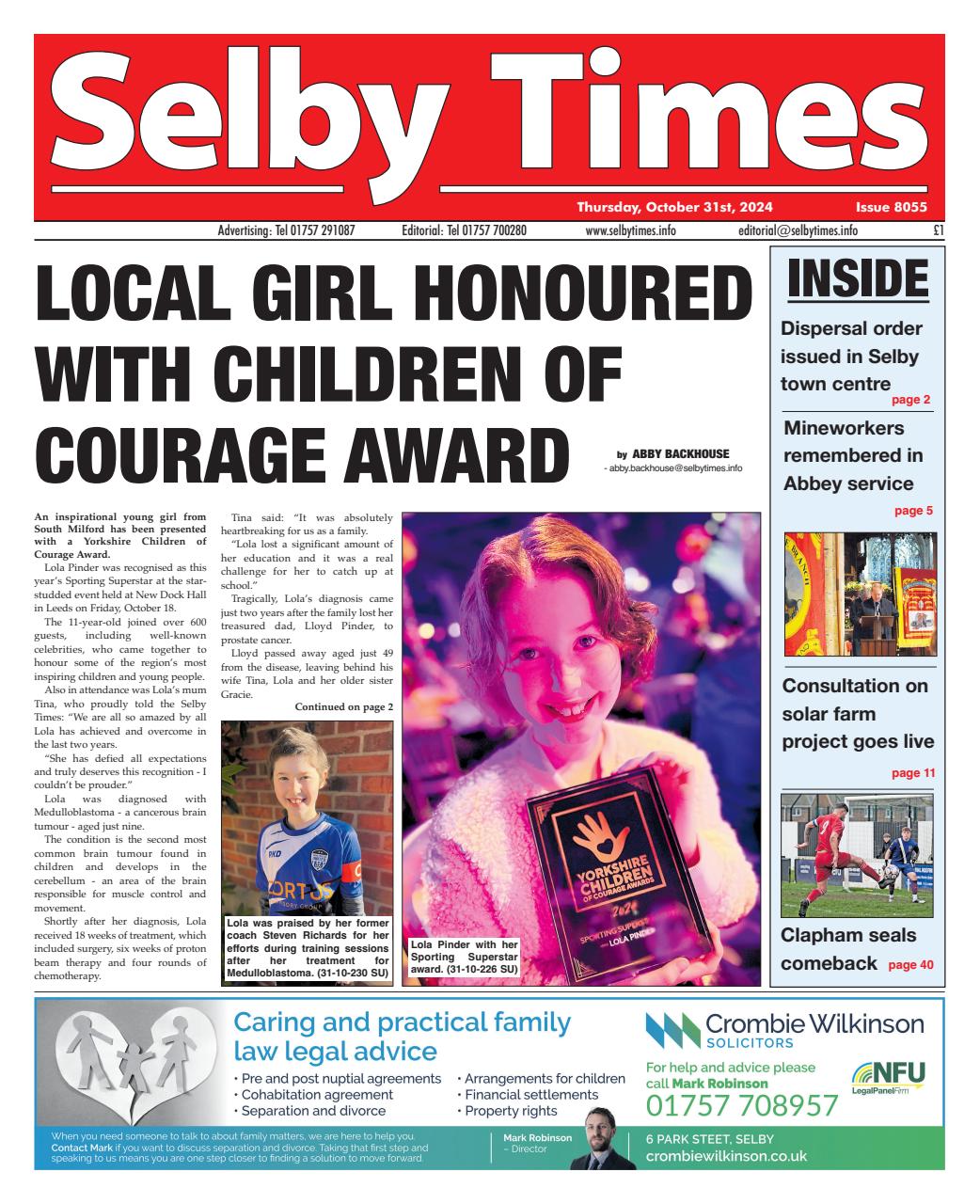 Selby Times Preview Pages