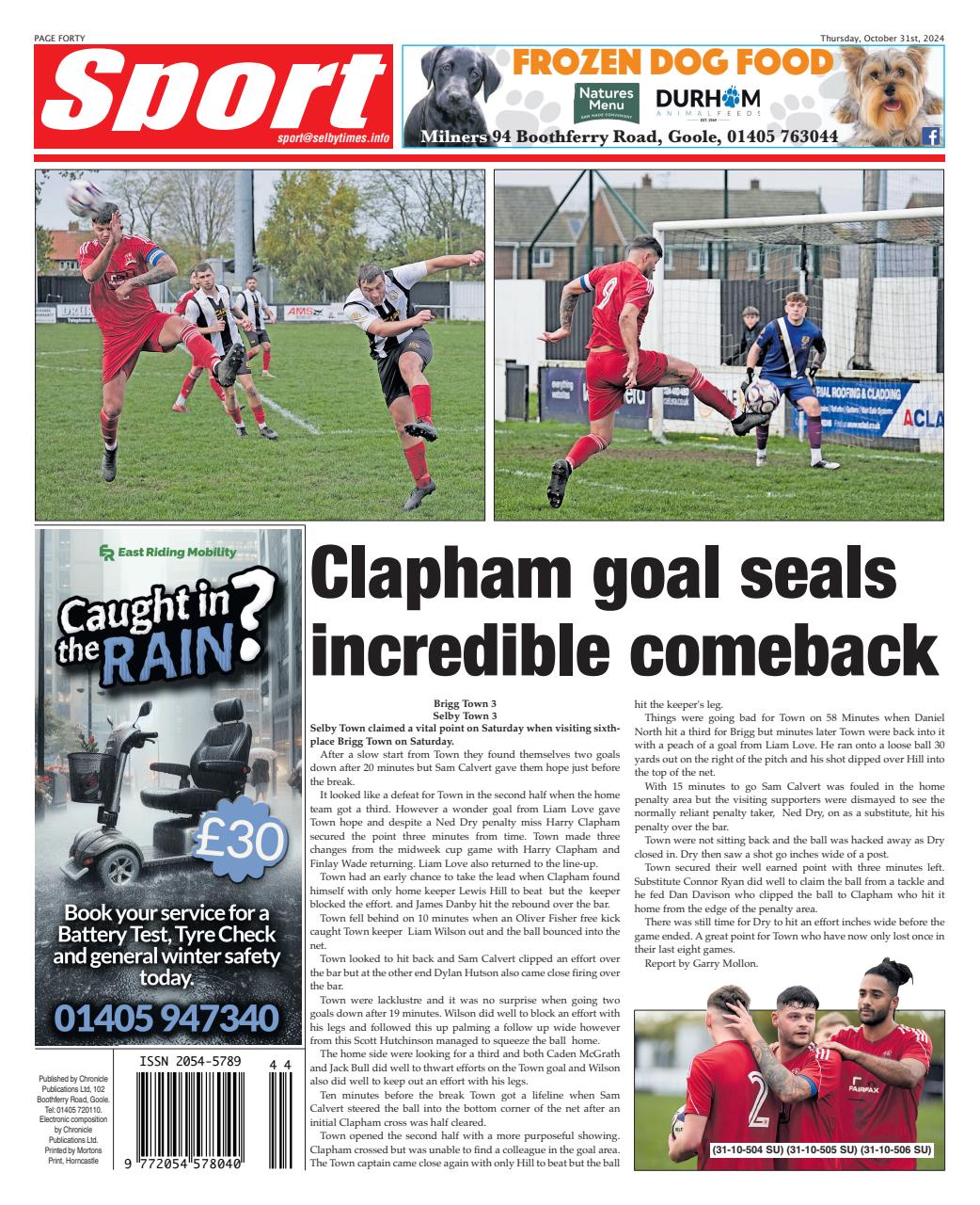 Selby Times Preview Pages