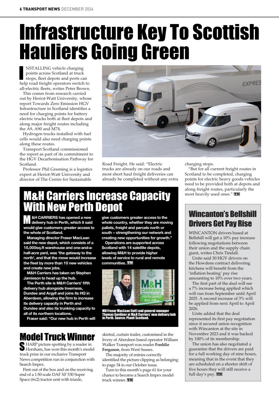 Transport News Preview Pages