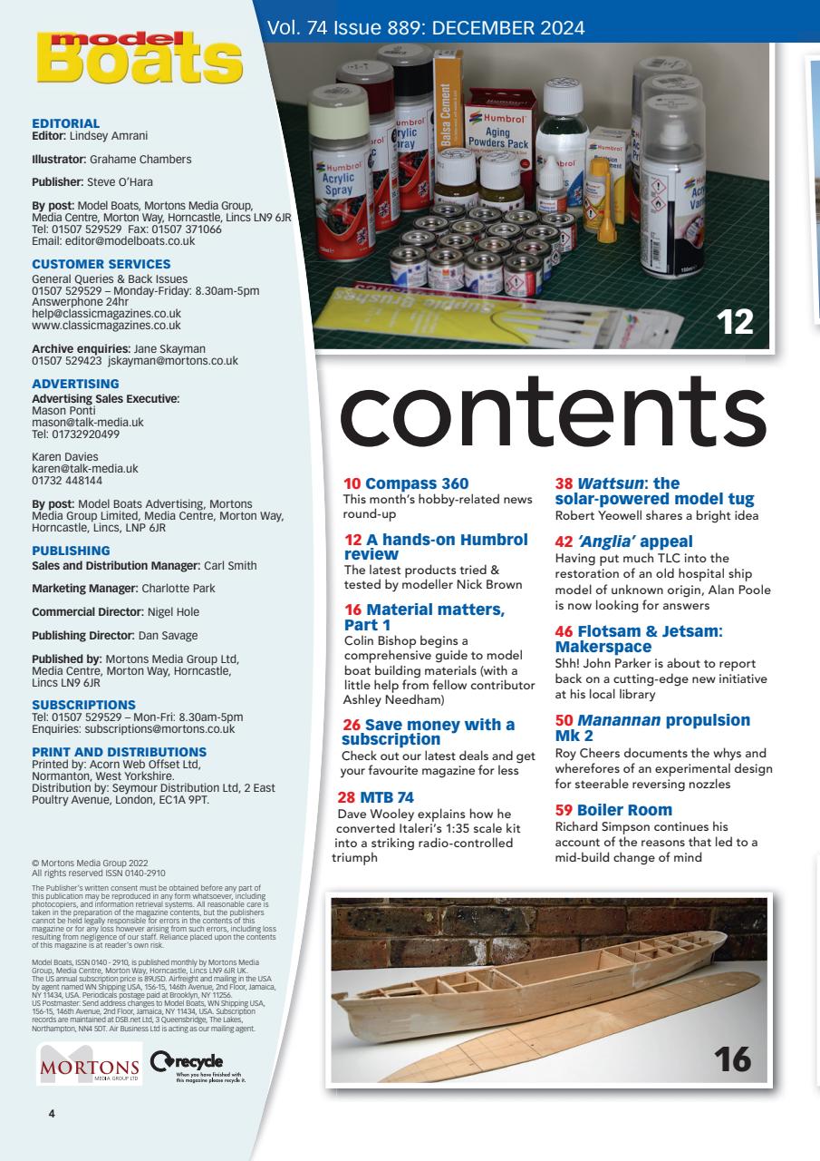 Model Boats Preview Pages