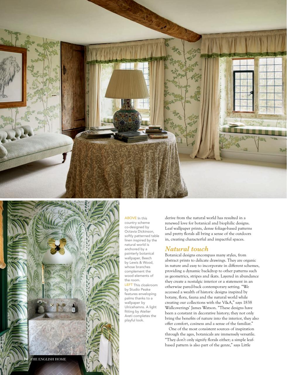 The English Home Preview Pages