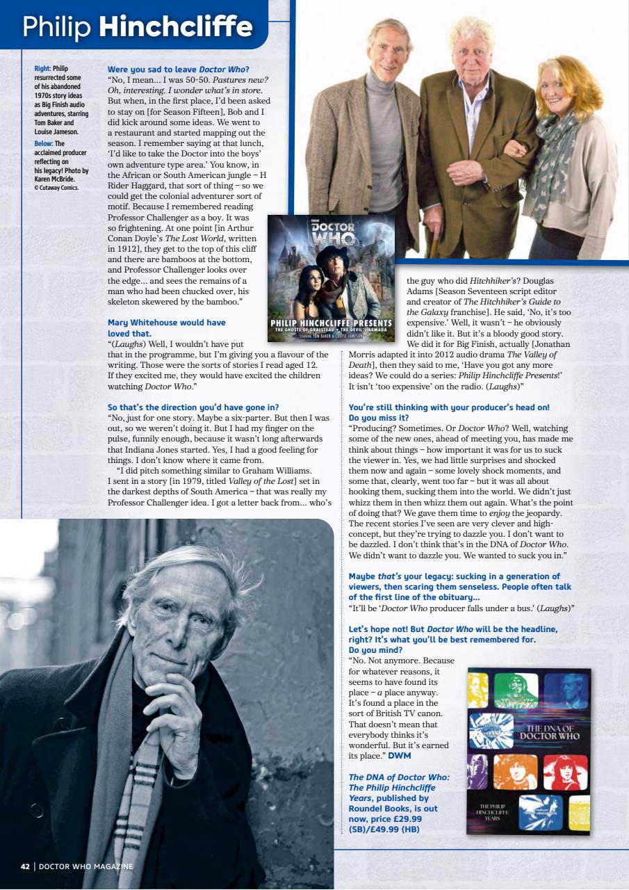 Doctor Who Magazine Preview Pages